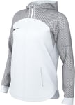 Nike Femme Veste À Capuche W NK DF Strk23 HD TRK JKT K, White/Wolf Grey/White/Black, DR2573-100, L