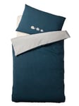 VERTBAUDET Housse de Couette bébé Navy Sea rayé Bleu 80X120