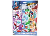 Joy Toy 301040 Superman 5 Sheets Reusable Stickers