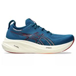 Asics Gel-Nimbus 26 Herre Rich Navy/Faded Orange, US 9.5 | 43.5