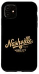 iPhone 11 Nashville Tennessee Music City TN Country Music Nash Case