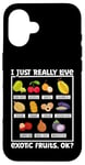 iPhone 16 Exotic Fruits Case