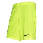 Nike Shorts Dry Park Iii - Neon/sort Barn, størrelse XS: 122-128 cm