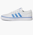 Adidas Originals Adi Ease White/Blue Trainers-UK 7.5 Sneakers-100% Genuine