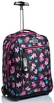 Appack Big Trolley, Yuzer, Black, 2in 1 Shoulder Straps for Backpack, School & Travel Use
