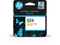 CARTOUCHE HP 924 JAUNE / 4K0U5NE pr officejetpro 8020 8030 pas noir cyan magenta