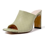 L37 HANDMADE SHOES Femme Summer Nights Sandales à Talons, Vert, 40 EU