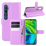 Xiaomi Mi Note 10 / Note 10 Pro      Pu Wallet Case    [Purple]