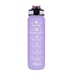 Motiverende Vannflaske Sparkling  Lavender 900ml