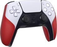 Grips Manette Pour Ps5,Autocollants De Protection Antidérapants Pour Ps5 Manette,Accessoires Sticker Séparable Pour Ps5 Manette-Rouge