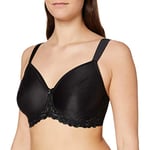 Triumph Womens Modern Finesse W01 Minimizer Bra, Black, 34F UK