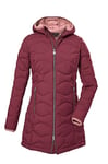 G.I.G.A. DX Femme Parka matelassée avec capuche/parka fonctionnelle aspect duvet GW 20 WMN QLTD PRK, raspberry, 34, 39844-000