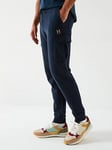 Hackett Heritage H Cargo Joggers - Navy, Navy, Size 2Xl, Men