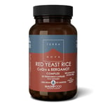 TERRANOVA Red Yeast Rice, CoQ10 & Bergamot Complex - 50 Capsules