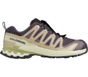 XA Pro 3D v9 Gore-Tex W walkingskor Dam Nine Iron/Oxford Tan/Alfalfa 6