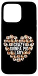 iPhone 15 Pro Max Guinea Pig Heart Crazy Guinea Pig Lady Case