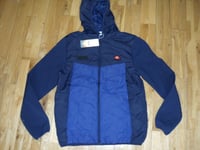 Ellesse Men's Jujutsu Padded Softshell Jacket Coat Blue M Lightweight Sport