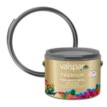 Peinture murs, bois et métal intérieur Valspar Premium satin base B 2,5L