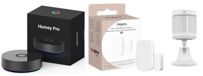 Homey Pro & Aqara Door & Motion Sensor Bundle