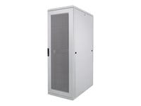 Intellinet Network Cabinet, Free Standing (Standard), 26U, Usable Depth 123 To 773Mm/Width 503Mm, Grey, Flatpack, Max 1500Kg, Server Rack, Ip20 Rated, 19", Steel, Multi-Point Door Lock, One Lock Per Side Panel, Three Year Warranty - Rack Skap - Grå,