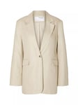 SELECTED FEMME Sine Oversized Blazer, Humus