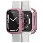 OtterBox Eclipse Watch Bumper with Integrated Glass Screen Protector for Apple Watch Series 9/8/7-41mm, Tempered Glass, Shockproof, Drop proof, Sleek Protective Case for Apple Watch, Pink