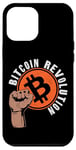 iPhone 12 Pro Max Bitcoin Crypto Revolution Fist Bitcoin Revolution Case