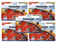 30 Panasonic CR2032 Lithium Coin Cell 2032 3V Battery Car Key Fobs Toys Remote