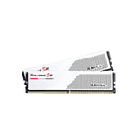 G.Skill Ripjaws S5 64GB (2x32GB) DDR5 6000Mhz CL30 Memory Intel XMP - White