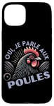 Coque pour iPhone 15 Plus Humour Poule Jardin Poules