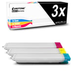 3x Cartridge Replaces Samsung MultiXpress 4 Renovation Ca. 20.000/23.000 Sides