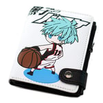 ANDD Portefeuilles homme Anime Brieftasche Kurze Multi-Card-Cartoon Geldbörse Brieftasche Kuroko Basketball