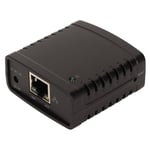 USB-tulostuspalvelin TCP IP LPR-tulostuspalvelin 10Mbps 100Mbps Vakio RJ45 LAN-portti USB Langaton Extender Jakaja 100?240V EU-liitin