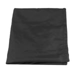 61 Key Black Piano Keyboard Cover With Shrinkable Drawstring Polyester Enclo SG5