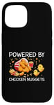 Coque pour iPhone 15 Funny I Love Chicken Nuggets, joli jeu de mots sur le poulet