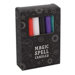 Magic Spell Candles Mixed Pack of 12 Witch Wizard Wicca Pagan Altar Ritual