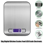 5kg LCD Digital Electric Kitchen Weight Scale Food Weighing Balance Postal Diet