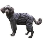 Trine Regndress Hundedekken Svart 80CM