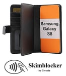 Skimblocker XL Wallet Samsung Galaxy S8 (G950F) (Svart)