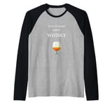 Stay at home drink whisky single malt Scotland whiskey Raglan Baseball Tee