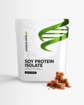 4 x Veganprotein - Soy Isolate - 750 g - Salted Caramel - Body Science - Sojaprotein, Veganskt proteinpulver