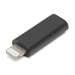 Linocell USB-C till Lightning-adapter Svart