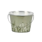 Zero In Citronella XL Candle Bucket – Close to Home, Decorative, Steel, Repels Mosquitoes, Natural, For Gardens and Patio Areas