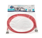 Care + Protect Universal Washing Machine and Dishwasher Hot Water Inlet Hose 2.5m, 90°C, 45 Bars Pressure