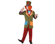 Atosa 63540 Costume Mad Hatter Man XXL Multicolour-Carnival, Men