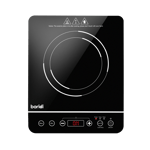 Baridi Induction Hob Single Zone With 13A Plug 10 Power Settings 200W-2000W