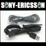 Cable Data Chargeur Cordon Micro-Usb Original Sony-Ericsson Pour Cyber Shot S003