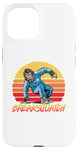 Coque pour iPhone 15 Breaksquatch Break Dancing Sasquatch B-Boy Bigfoot 80s Funny