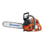 Tronçonneuse professionnelle Husqvarna 555 Autotune avec barre de 45 cm cylindrée 59,8 puissance 3,1 kW 9705012‑18"