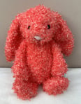 NEW Jellycat Medium Bashful Holly Bunny Rabbit Soft Baby Toy Comforter Pink BNWT